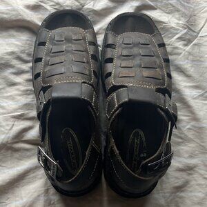 Skechers leather slippers